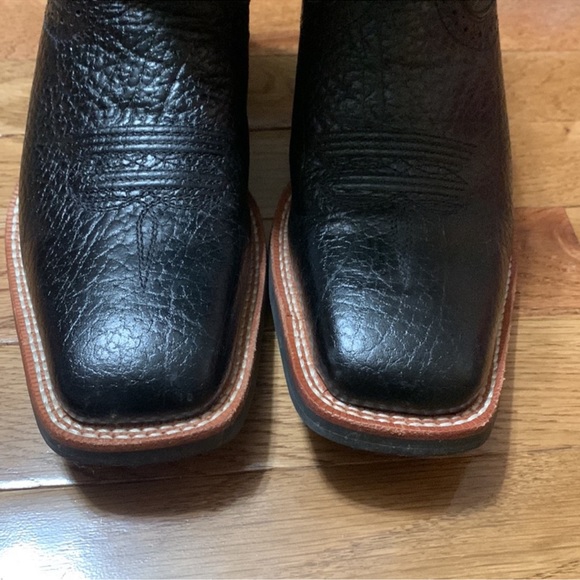 Twisted X Black, Square Toe Boots - Picture 3 of 5